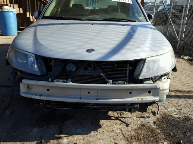 YS3FB49Y781154367 - 2008 SAAB 9-3 2.0T SILVER photo 9