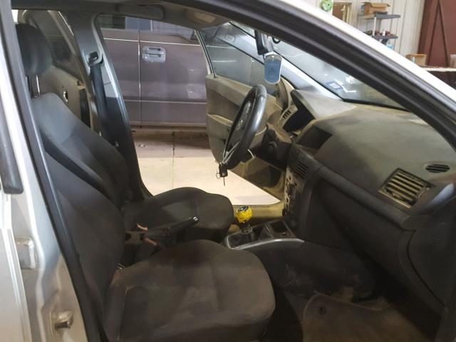 W08AR671285106579 - 2008 SATURN ASTRA XE SILVER photo 5