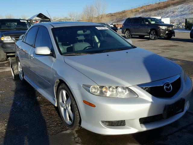 1YVHP80D345N65992 - 2004 MAZDA 6 S SILVER photo 1