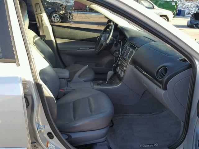 1YVHP80D345N65992 - 2004 MAZDA 6 S SILVER photo 5