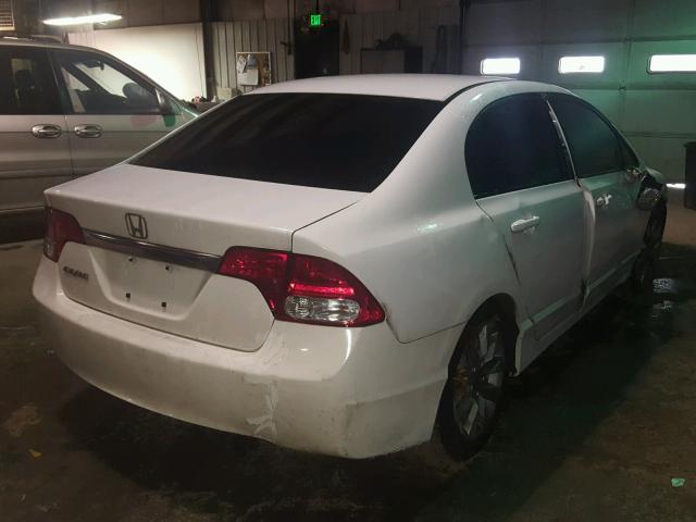 19XFA1F80AE003547 - 2010 HONDA CIVIC EX WHITE photo 4