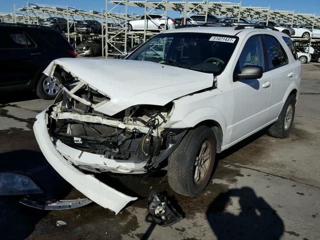 KNDJD733035082200 - 2003 KIA SORENTO EX WHITE photo 2