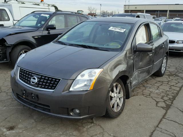 3N1AB61E88L732213 - 2008 NISSAN SENTRA 2.0 BROWN photo 2