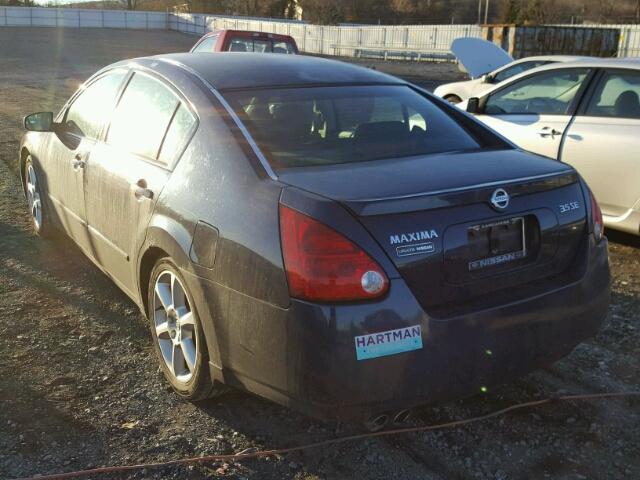 1N4BA41EX4C872770 - 2004 NISSAN MAXIMA SE BLUE photo 3