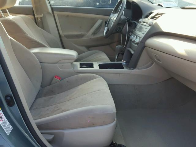 4T4BE46K79R071181 - 2009 TOYOTA CAMRY BASE GREEN photo 5