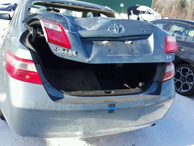 4T4BE46K79R071181 - 2009 TOYOTA CAMRY BASE GREEN photo 9