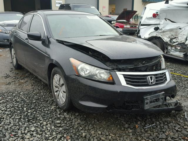 1HGCP26389A008376 - 2009 HONDA ACCORD LX BLACK photo 1