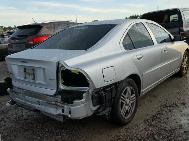 YV1RS592662504191 - 2006 VOLVO S60 2.5T GRAY photo 4