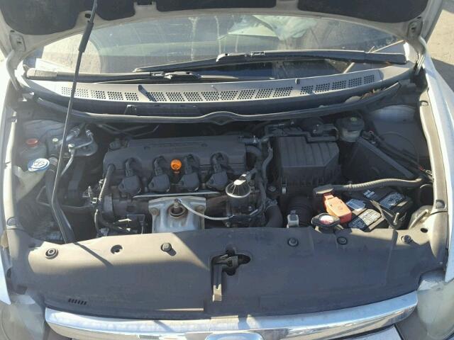 1HGFA16827L063489 - 2007 HONDA CIVIC EX SILVER photo 7