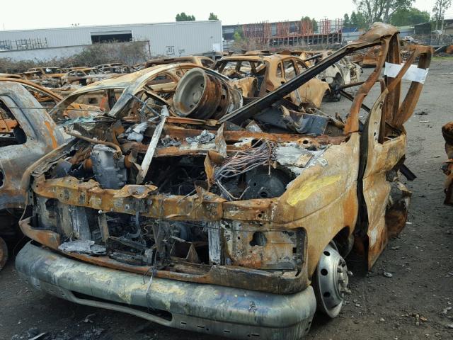 1FDWE35S32HA73998 - 2002 FORD ECONOLINE BURN photo 2