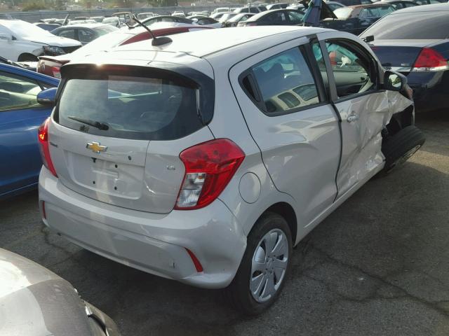 KL8CB6SA1GC589352 - 2016 CHEVROLET SPARK LS CREAM photo 4