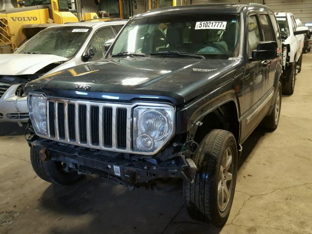 1J8GN58K18W266387 - 2008 JEEP LIBERTY LI BLUE photo 2