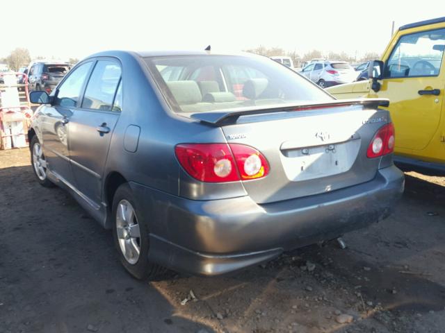 2T1BR32E46C641059 - 2006 TOYOTA COROLLA CE GRAY photo 3