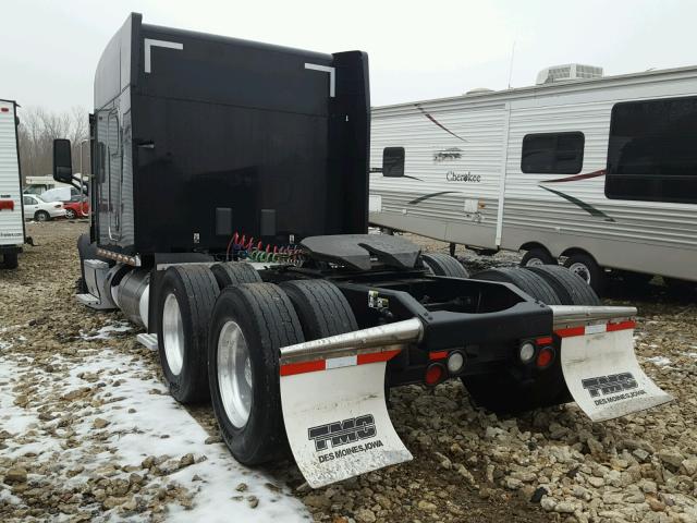 1XPBD49XXFD203823 - 2015 PETERBILT 579 BLACK photo 3