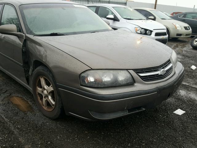 2G1WH55K729120969 - 2002 CHEVROLET IMPALA LS TAN photo 9