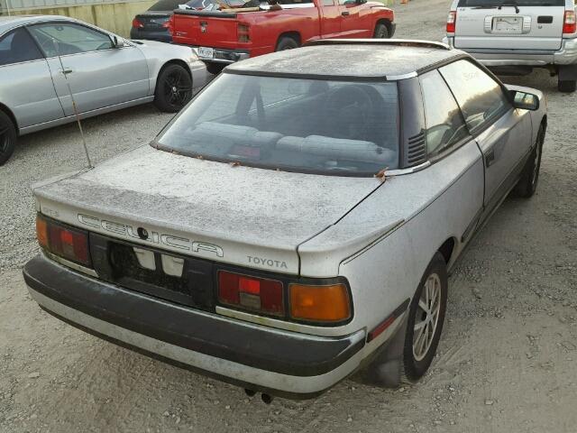 JT2ST65C2G7040984 - 1986 TOYOTA CELICA GT- GRAY photo 4