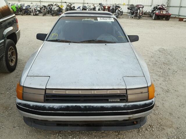 JT2ST65C2G7040984 - 1986 TOYOTA CELICA GT- GRAY photo 9