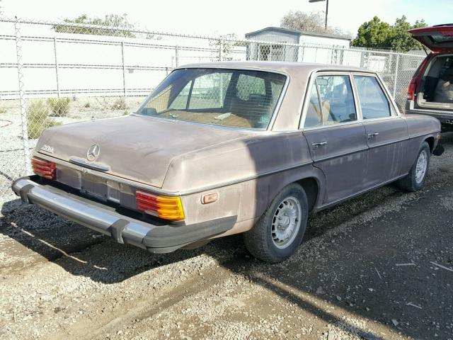 11406012120955 - 1976 MERCEDES-BENZ 280/280CE BROWN photo 4