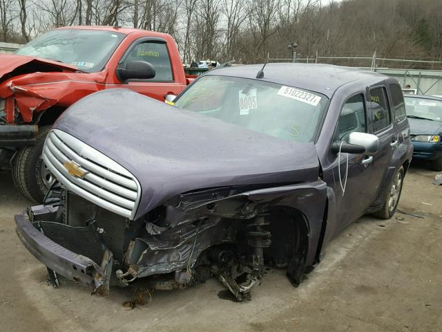 3GNDA23D76S679069 - 2006 CHEVROLET HHR LT PURPLE photo 2