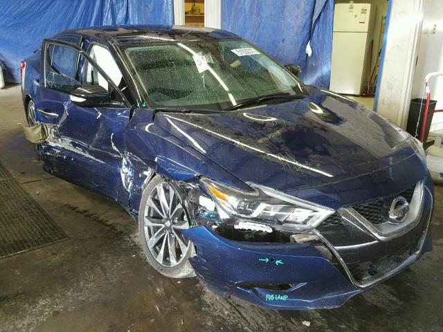 1N4AA6AP1GC436709 - 2016 NISSAN MAXIMA 3.5 BLUE photo 1