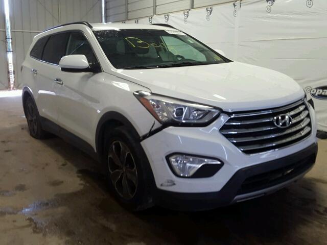 KM8SM4HF8FU095529 - 2015 HYUNDAI SANTA FE G WHITE photo 1