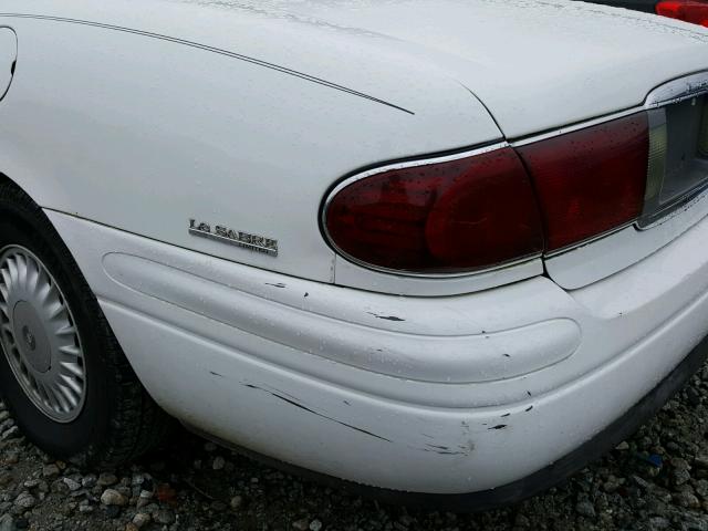 1G4HR54K2YU255511 - 2000 BUICK LESABRE LI WHITE photo 10