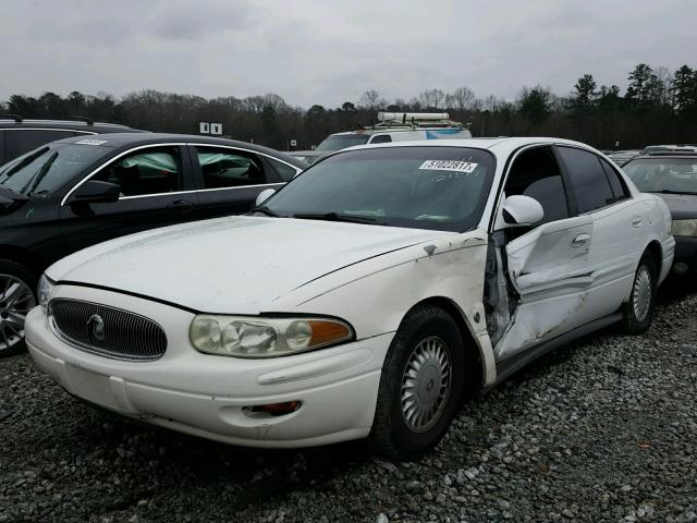 1G4HR54K2YU255511 - 2000 BUICK LESABRE LI WHITE photo 2