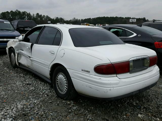 1G4HR54K2YU255511 - 2000 BUICK LESABRE LI WHITE photo 3