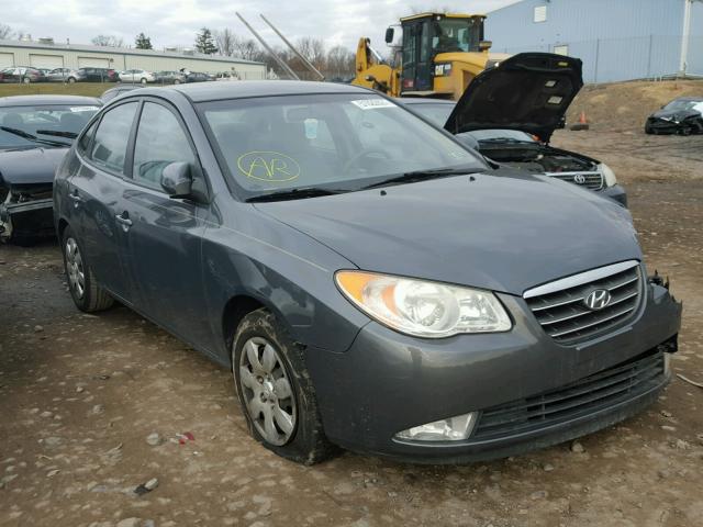 KMHDU46D48U549420 - 2008 HYUNDAI ELANTRA GL GRAY photo 1