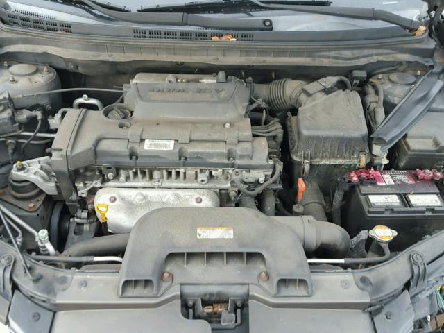 KMHDU46D48U549420 - 2008 HYUNDAI ELANTRA GL GRAY photo 7