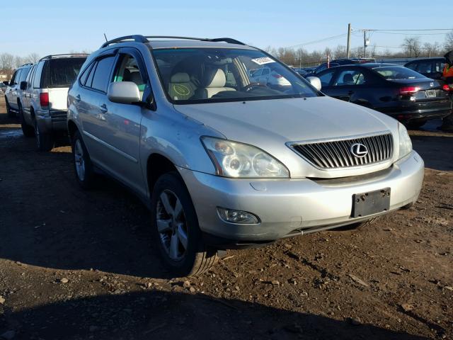 JTJHA31U140044921 - 2004 LEXUS RX 330 SILVER photo 1