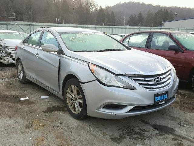 5NPEB4AC6CH348151 - 2012 HYUNDAI SONATA GLS SILVER photo 1