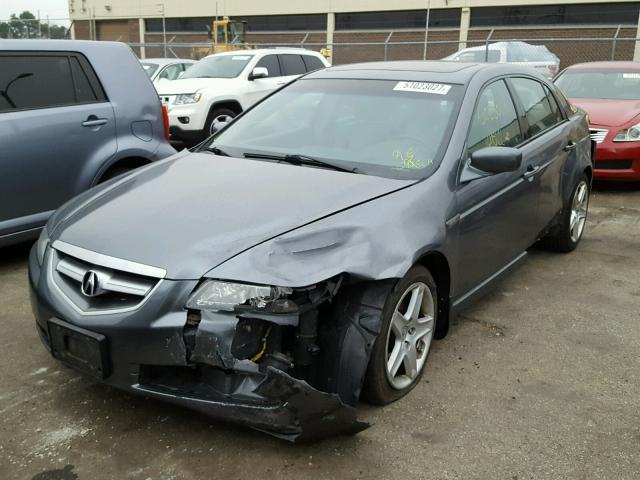 19UUA66216A019400 - 2006 ACURA 3.2TL GRAY photo 2