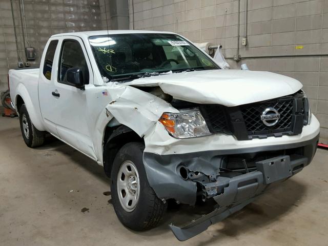 1N6BD0CT1EN744541 - 2014 NISSAN FRONTIER S WHITE photo 1