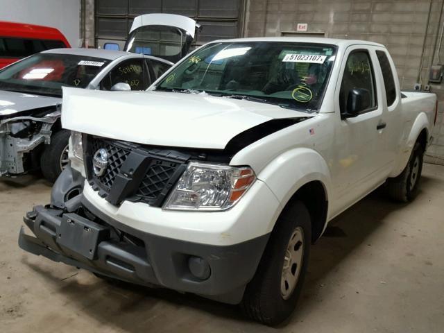 1N6BD0CT1EN744541 - 2014 NISSAN FRONTIER S WHITE photo 2