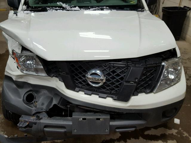 1N6BD0CT1EN744541 - 2014 NISSAN FRONTIER S WHITE photo 7