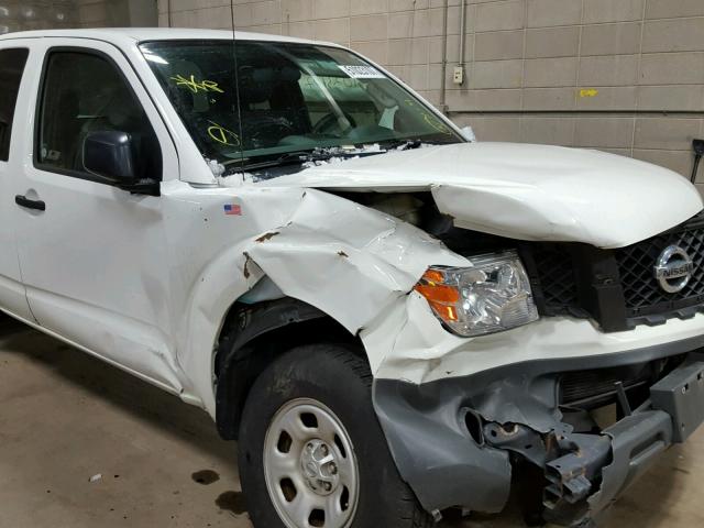 1N6BD0CT1EN744541 - 2014 NISSAN FRONTIER S WHITE photo 9