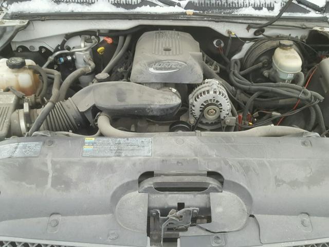 1GCEC14VX5Z318607 - 2005 CHEVROLET SILVERADO WHITE photo 7