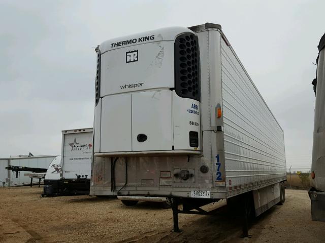 1GRAA0623EW702172 - 2014 GREAT DANE TRAILER REEFER WHITE photo 2