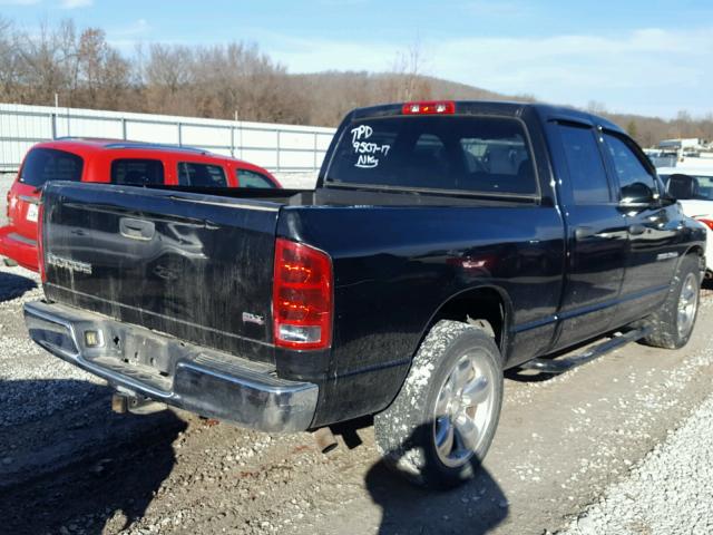 1D7HA18N43S292739 - 2003 DODGE RAM 1500 S BLACK photo 4