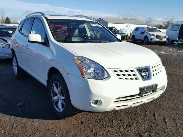 JN8AS58VX8W131610 - 2008 NISSAN ROGUE S WHITE photo 1