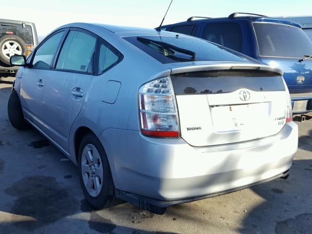 JTDKB20UX97868769 - 2009 TOYOTA PRIUS SILVER photo 3