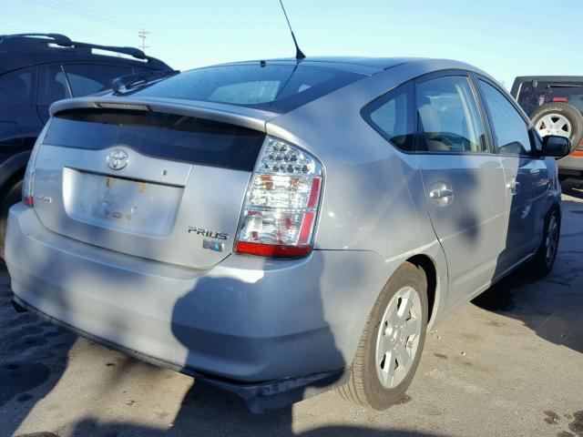 JTDKB20UX97868769 - 2009 TOYOTA PRIUS SILVER photo 4