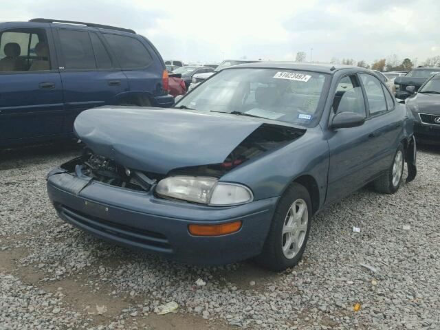 1Y1SK5367RZ093751 - 1994 CHEVROLET GEO PRIZM BLUE photo 2