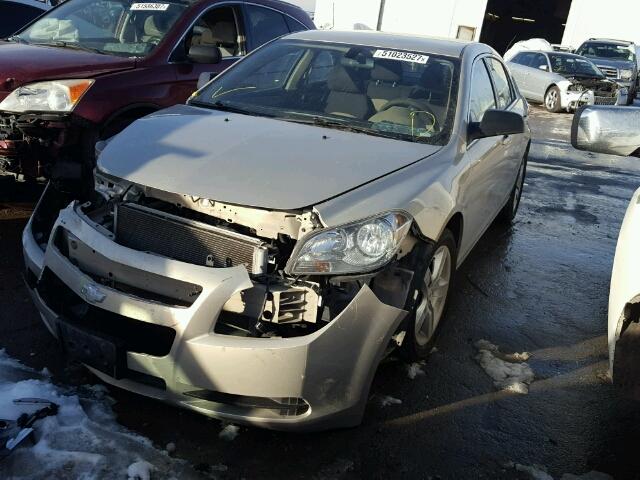 1G1ZA5EU3BF370817 - 2011 CHEVROLET MALIBU LS TAN photo 2