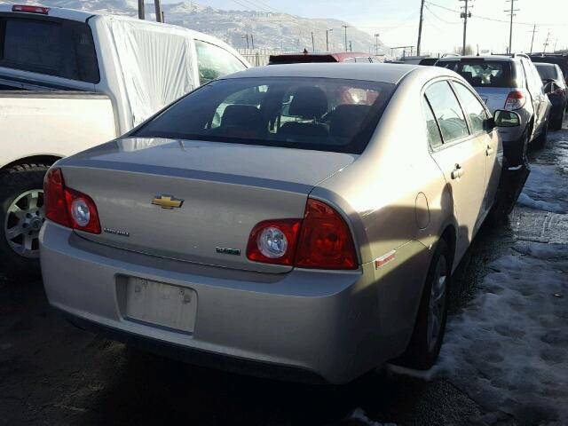 1G1ZA5EU3BF370817 - 2011 CHEVROLET MALIBU LS TAN photo 4