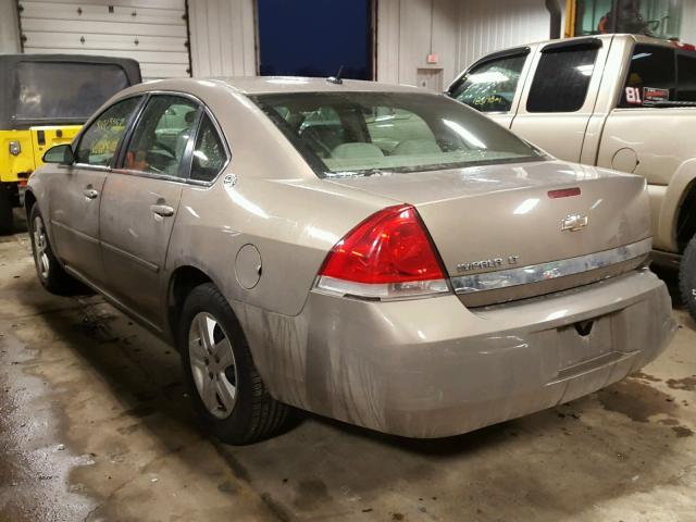 2G1WT58K969275345 - 2006 CHEVROLET IMPALA LT BLUE photo 3