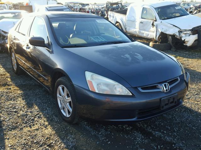 1HGCM66594A087048 - 2004 HONDA ACCORD EX GRAY photo 1