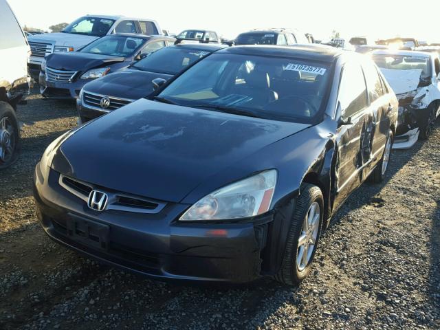 1HGCM66594A087048 - 2004 HONDA ACCORD EX GRAY photo 2