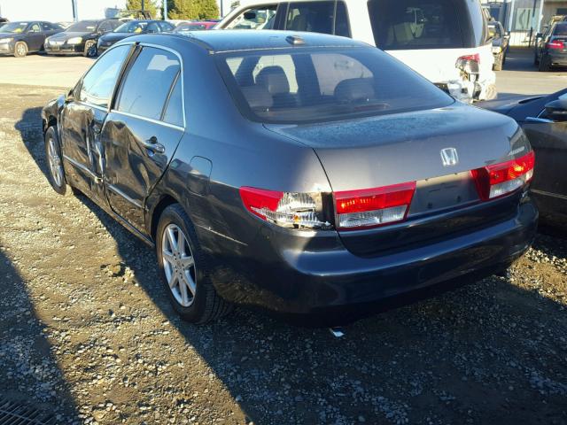 1HGCM66594A087048 - 2004 HONDA ACCORD EX GRAY photo 3